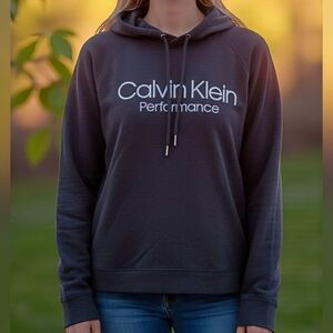 Calvin Klein Performance Light Hoodie Woman's (LS34)